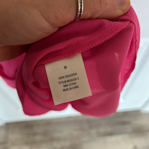 NWT Francesca’s Ayla Double Layer Shift Dress. - Picture 10 of 11